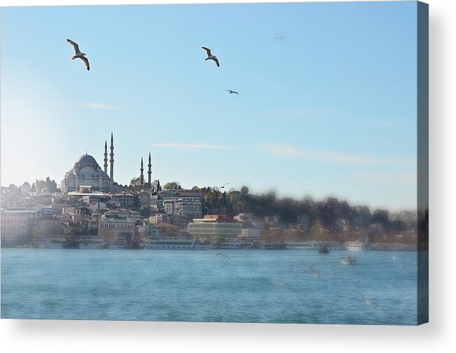Istanbul Acrylic Print featuring the photograph Istanbul #2 by Dhmig Photography