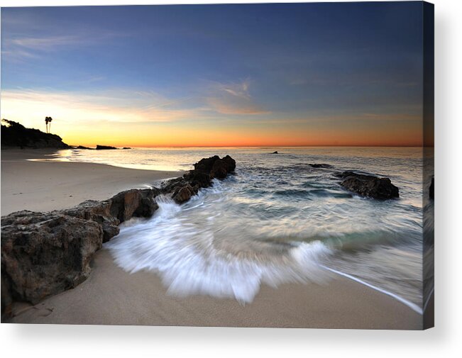 Sunrise Acrylic Print featuring the photograph Laguna Beach Sunrise #2 by Dung Ma