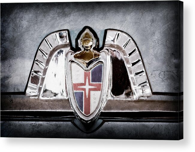 Lincoln Emblem Acrylic Print featuring the photograph Lincoln Emblem #2 by Jill Reger