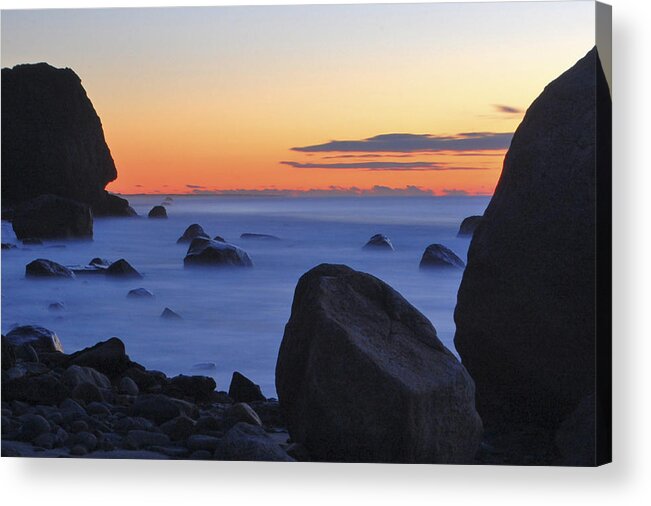 Lucy Vincent Beach Acrylic Print featuring the photograph Lucy Vincent Dawn #2 by Steve Myrick