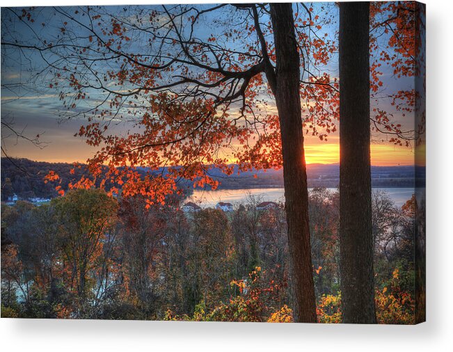 Lake White Acrylic Print featuring the photograph Nathan's View #2 by Jaki Miller