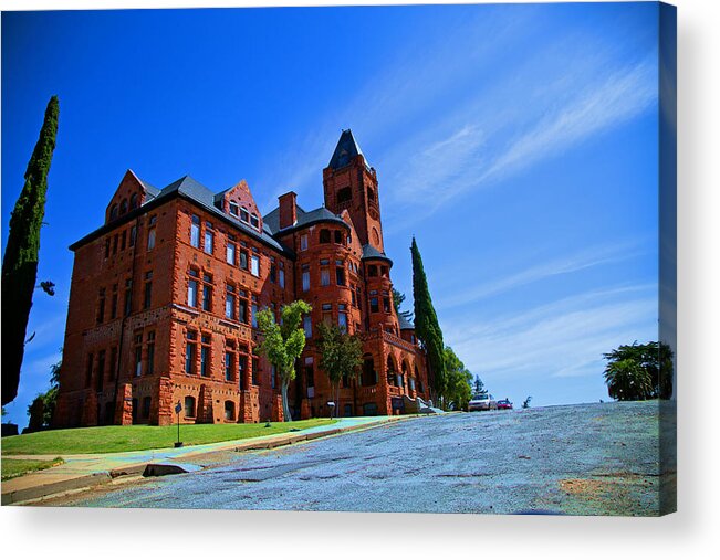 Castle Acrylic Print featuring the photograph Preston Castle #2 by Joe Fernandez