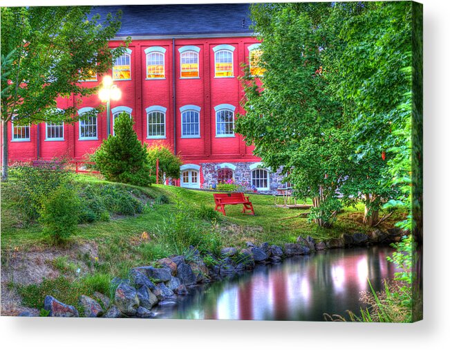 Serenity Acrylic Print featuring the photograph Serenity in HDR #2 by Joseph Bowman