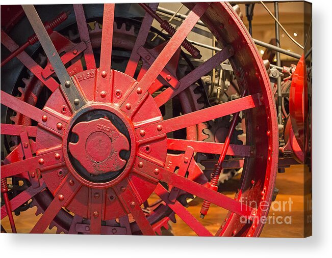 Agriculture Acrylic Print featuring the photograph Steam Traction Engine #2 by Jim West