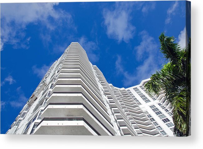 Architecture Acrylic Print featuring the photograph The View From Here #2 by Keith Armstrong