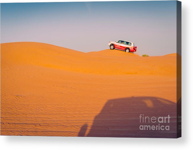  Acrylic Print featuring the photograph UAE #2 by Milena Boeva