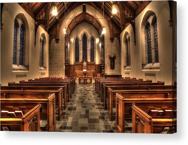 Mn Churches Acrylic Print featuring the photograph Westminster Presbyterian Church #9 by Amanda Stadther