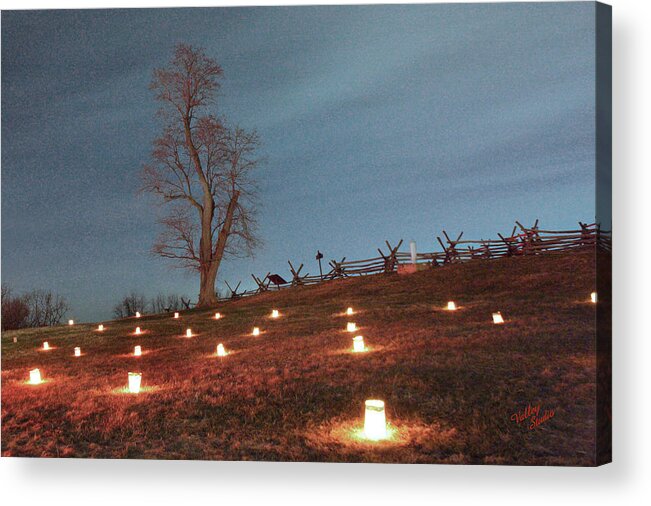 Antietam. Civil War Acrylic Print featuring the photograph 2013 Antietam Near Bloody Lane by Judi Quelland