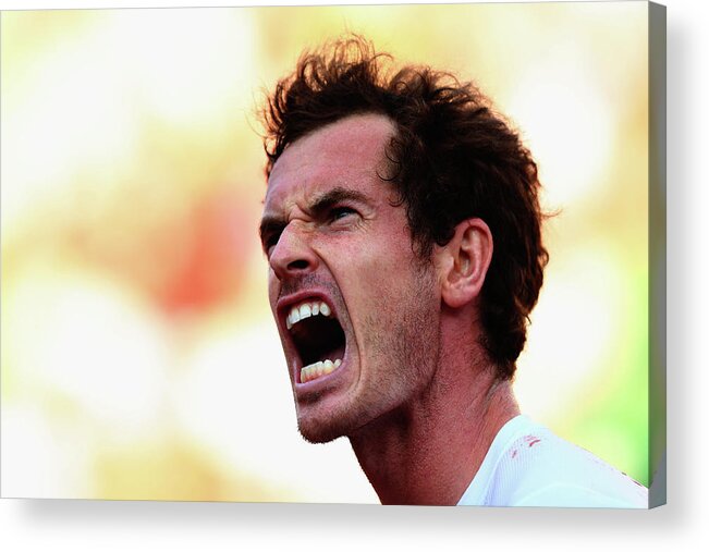 Tennis Acrylic Print featuring the photograph 2015 French Open - Day Thirteen by Clive Brunskill