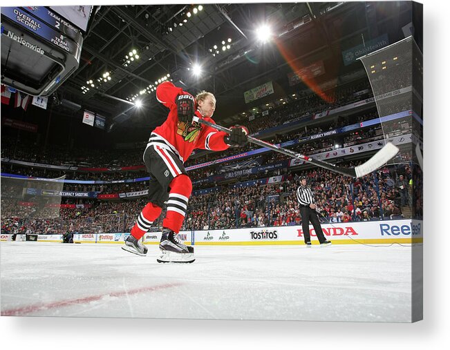 Event Acrylic Print featuring the photograph 2015 Honda Nhl All-star Skills by Dave Sandford
