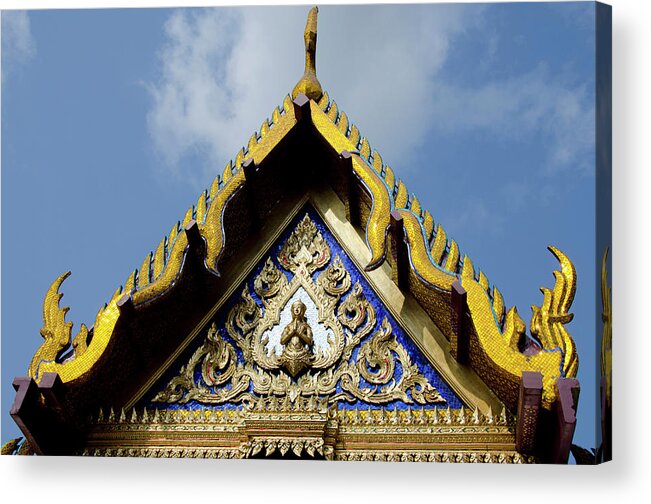 Architecture Acrylic Print featuring the photograph Thailand, Bangkok #22 by Cindy Miller Hopkins