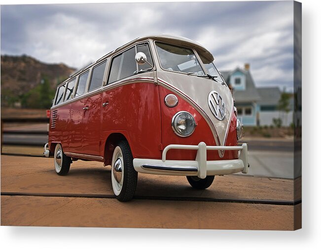 Automobile Acrylic Print featuring the photograph 23 Window by Peter Tellone