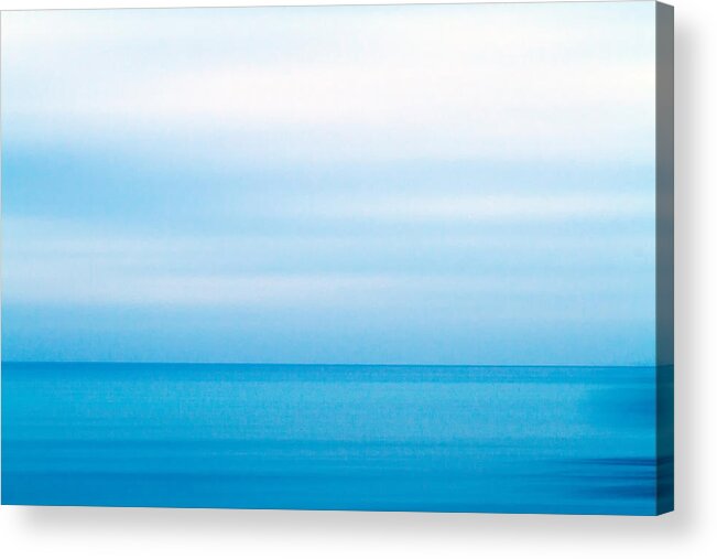 Background Acrylic Print featuring the photograph Blue Mediterranean by Stelios Kleanthous