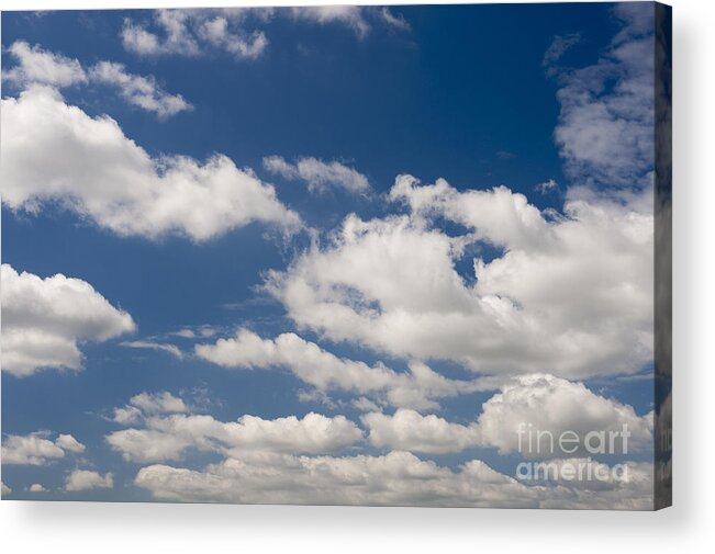 Science Acrylic Print featuring the photograph Cumulus Clouds #3 by Jim Corwin