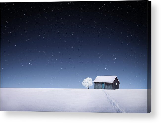 Winter Acrylic Print featuring the photograph Winter #3 by Bess Hamiti