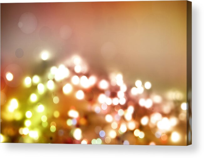 Abstract Acrylic Print featuring the photograph Abstract background #314 by Les Cunliffe