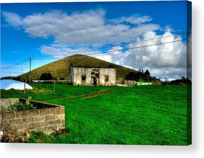 Agriculture Acrylic Print featuring the photograph Azores Landscapes #34 by Joseph Amaral
