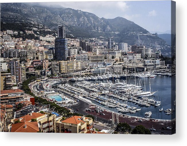 Activity Acrylic Print featuring the photograph Monaco #4 by Chris Smith