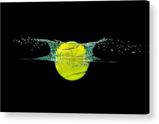 Activity Acrylic Print featuring the photograph Tennis Ball by Peter Lakomy