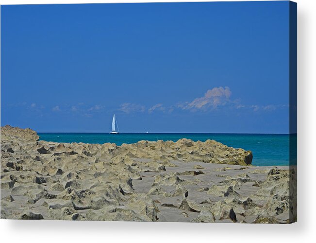  Acrylic Print featuring the photograph 44- Come Sail Away by Joseph Keane