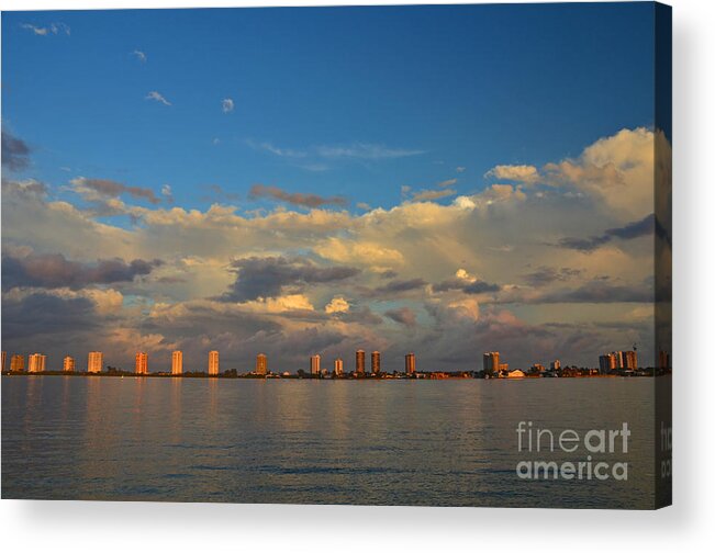  Acrylic Print featuring the photograph 46- Storm Front by Joseph Keane