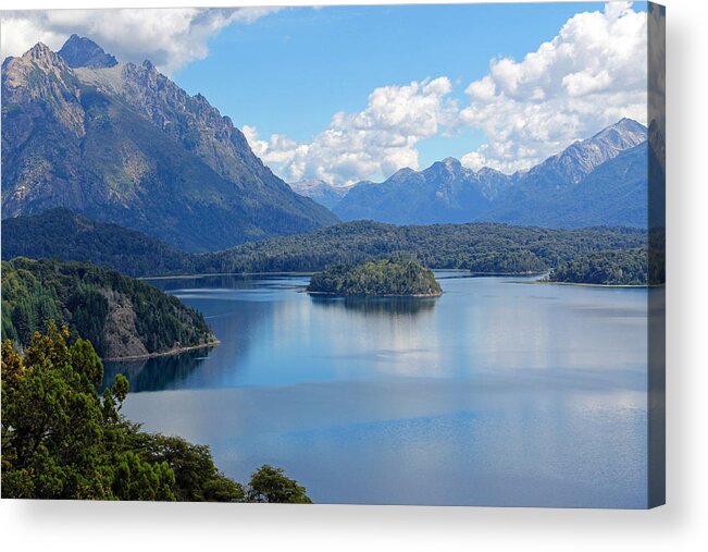 Bariloche Acrylic Print featuring the photograph Bariloche Argentina #5 by Jim McCullaugh