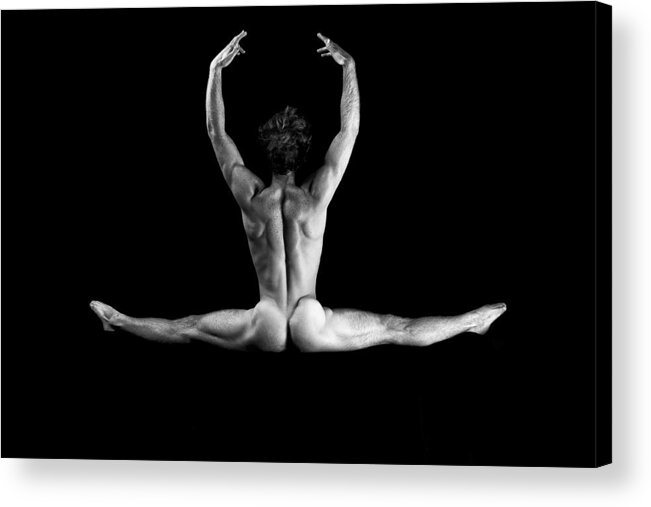 Male Acrylic Print featuring the photograph Jacob #5 by Dan Nelson