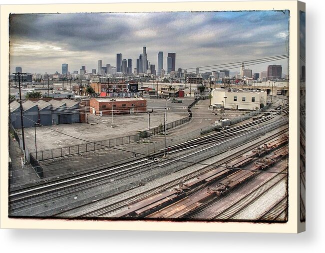 Los Angeles Acrylic Print featuring the photograph Los Angeles #5 by Jim McCullaugh