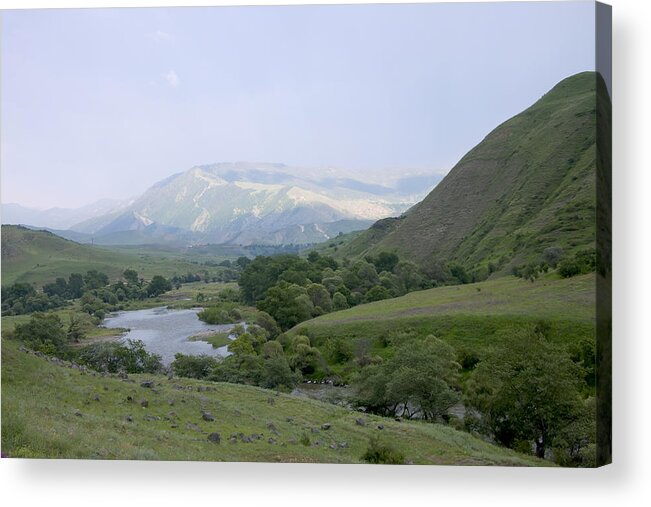 Landscape Acrylic Print featuring the photograph Nature #5 by Gouzel -