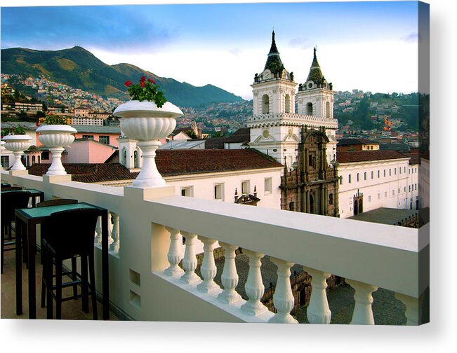 Quito Acrylic Print featuring the photograph Quito, Ecuador #5 by John Coletti