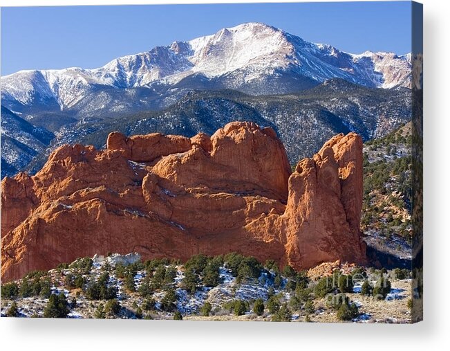 Garden Of The Gods Acrylic Print featuring the photograph Garden of the Gods #6 by Steven Krull