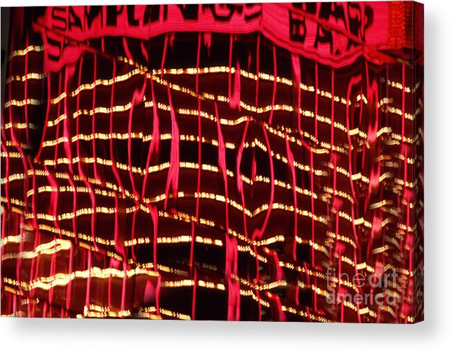 Abstract Acrylic Print featuring the photograph Abstract #11 by Tony Cordoza