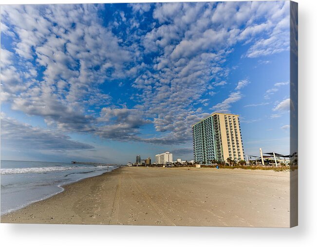 Myrtle Acrylic Print featuring the photograph Myrtle Beach #7 by Jimmy McDonald