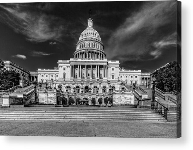 America Acrylic Print featuring the photograph Capitol Building #9 by Peter Lakomy
