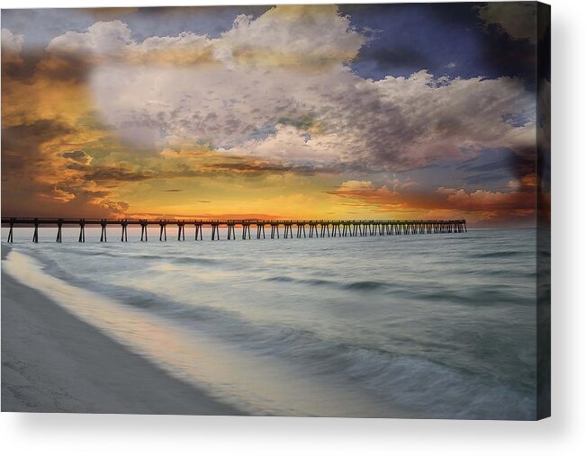 Scifi Acrylic Print featuring the photograph A Place Far Away by Renee Hardison