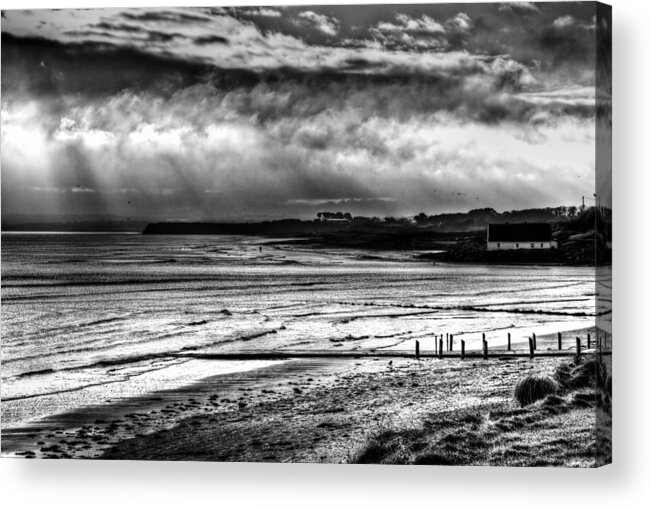 Sea Acrylic Print featuring the photograph A Scene on The Irish Sea by Joseph Noonan