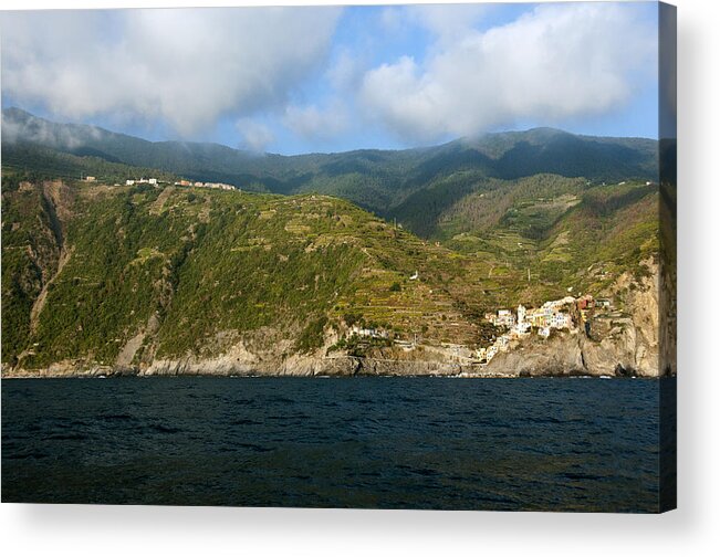 Europe Acrylic Print featuring the photograph A Sea View of Manarola by Matt Swinden