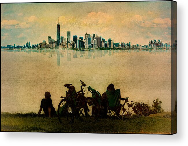 Staten Island Acrylic Print featuring the photograph A Staten Island Fantasy by Chris Lord