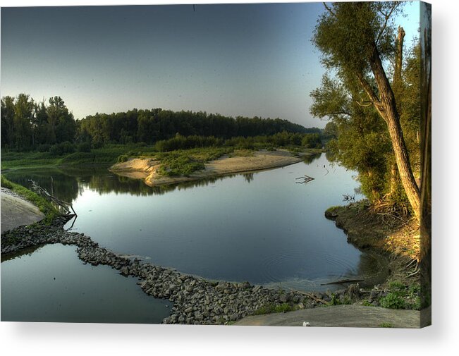 Brandywine Island Acrylic Print featuring the photograph A View Of Brandywine by DArcy Evans