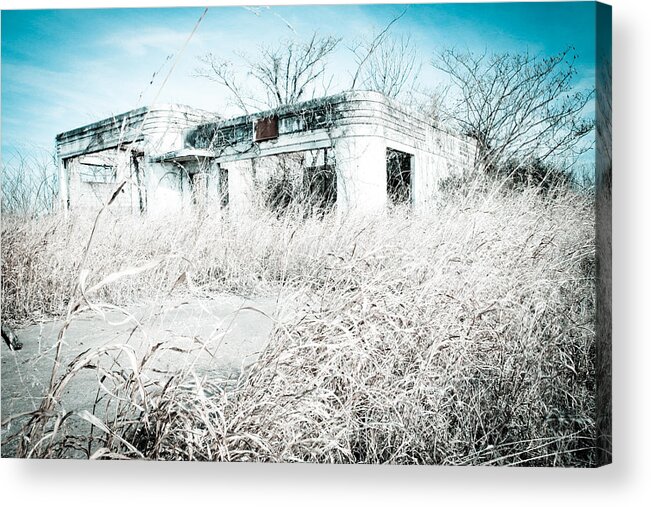 Abandoned Acrylic Print featuring the photograph Abandoned by Audreen Gieger