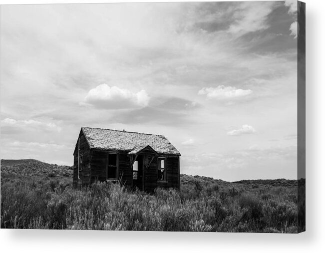 House Acrylic Print featuring the photograph Abandoned House in Oklahoma by Hillis Creative