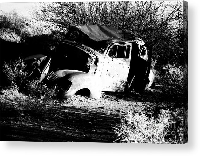 Cars Acrylic Print featuring the photograph Abandoned by Jessica S