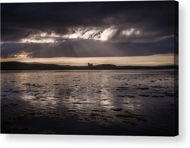 Callanish Acrylic Print featuring the photograph Abandoned by Peter OReilly