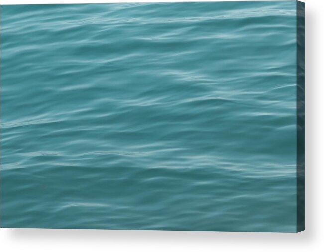 Tranquility Acrylic Print featuring the photograph Abstract Patterns In Nature - Water by Yuko Yamada