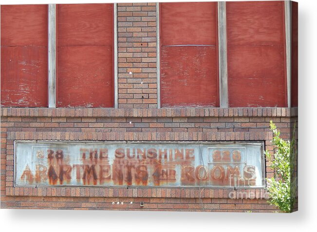 New Orleans Photography Acrylic Print featuring the photograph Aint No Sunshine No More In New Orleans Louisiana by Michael Hoard