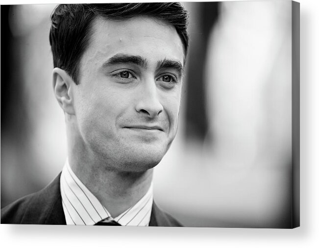 Daniel Radcliffe Acrylic Print featuring the photograph Alternative View At The 70th Venice by Gareth Cattermole