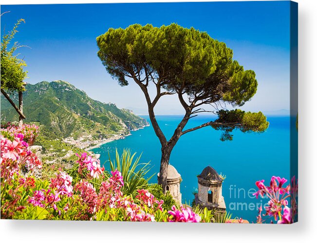 Amalfi Acrylic Print featuring the photograph Amalfi Coast by JR Photography