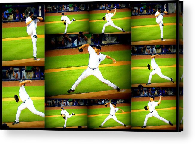 Andy Pettitte Acrylic Print featuring the photograph Andy Being Andy by Aurelio Zucco