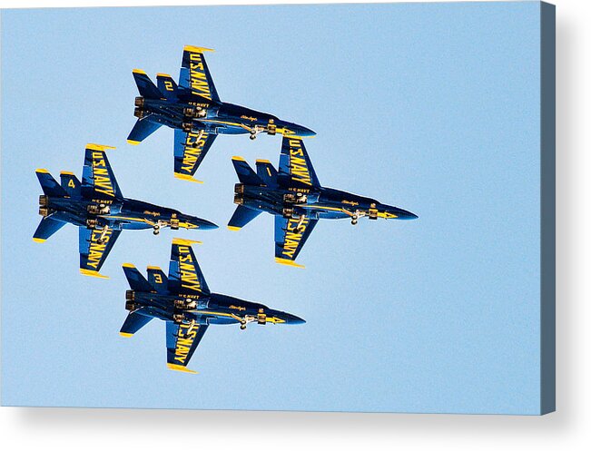 �2012 James David Phenicie Acrylic Print featuring the photograph Angel Formation by James David Phenicie