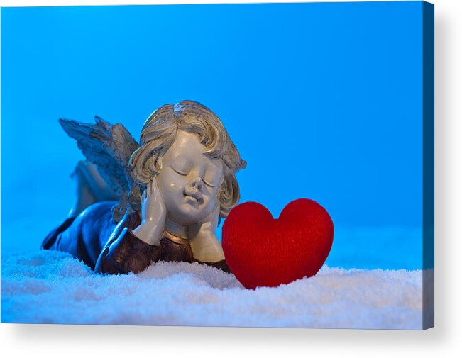 Adorable Acrylic Print featuring the photograph Angel by U Schade